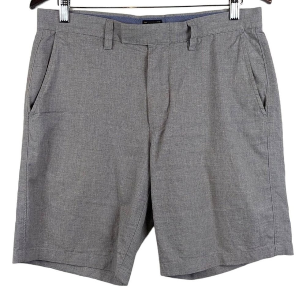 J. Crew Club Men's 9" Gray Chino Shorts Size 31